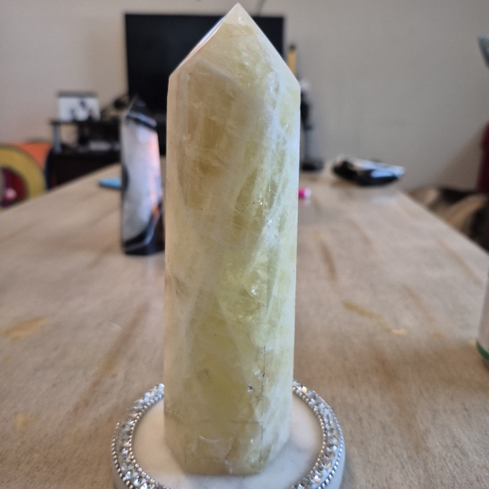 Citrine Quartz Crystal #3 - Picture 5 of 12